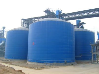 天心水泥钢板库改造